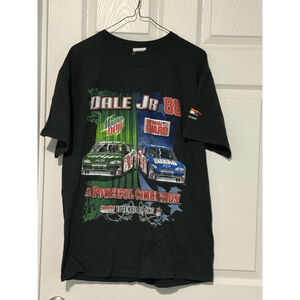 #88 Dale Jr A Powerful Combination 9/19/2007 Chase Authentics T Shirt Lg NASCAR
